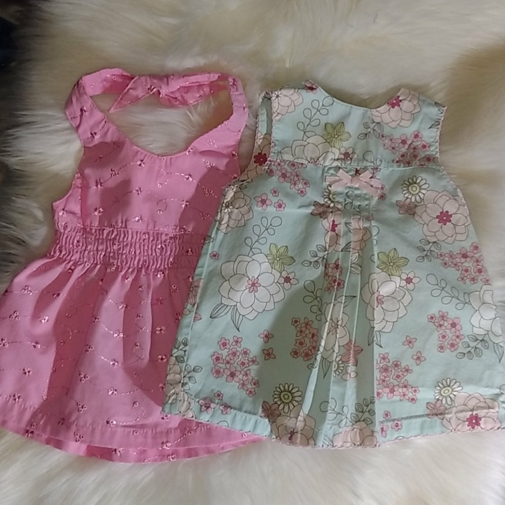 First moments layette  3/6 months baby dress